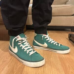 Nike green and white